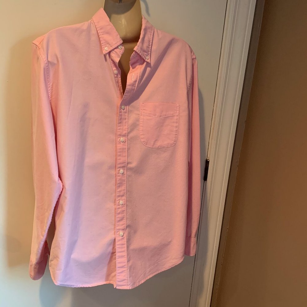 J Crew All Cotton Oxford button down shirt